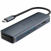 HyperDrive EcoSmart Gen.2 Universal USB-C 6-in-1 Hub w 100 W PD Power Pass-thru