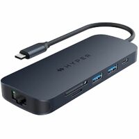 HyperDrive EcoSmart Gen.2 Universal USB-C 8-in-1 Hub w 140 W PD3.1 Power Pass-thru