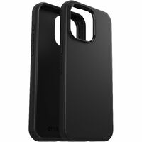 OtterBox Symmetry Case for Apple iPhone 15 Pro Max Smartphone - Black - Retail - Bacterial Resistant, Drop Resistant - Plastic