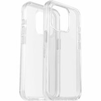 OtterBox Symmetry Case for Apple iPhone 15 Pro Smartphone - Clear - Retail - Bacterial Resistant, Drop Resistant - Plastic