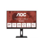 AOC 24E3QAF 24" Class Full HD LED Monitor - 16:9 - Black - 23.8" Viewable - In-plane Switching (IPS) Technology - WLED Backlight - 1920 x 1080 - 4 ms