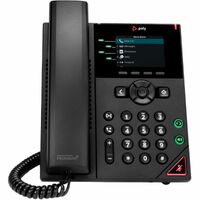 Poly VVX 250 IP Phone - Corded - Corded - Desktop, Wall Mountable - Black - VoIP - 7.1 cm (2.8") LCD - 2 x Network (RJ-45) - PoE Ports