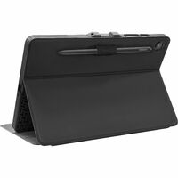 Targus Click-In THZ957GL Carrying Case (Folio) for 27.7 cm (10.9") Samsung Galaxy Tab A9+ Tablet - Black - Drop Resistant, Bump Resistant, Anti-slip