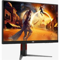 AOC Q27G4N 27" Class WQHD Gaming LCD Monitor - Black, Red - 27" Viewable - Vertical Alignment (VA) - 2560 x 1440 - 16.7 Million Colours - Adaptive -