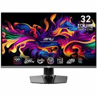 MSI MPG 321URX QD-OLED 32" Class 4K UHD Gaming OLED Monitor - 16:9 - Black - 31.5" Viewable - OLED - Quantum Dot OLED Backlight - 3840 x 2160 - 1.07