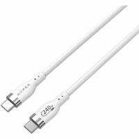 Hyper 1M Silicone 240W USB-C Charging Cable - White