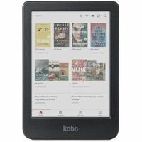 Kobo Clara Colour Digital Text Reader - Black - 12000 Book(s) - 16 GB Flash - 6" Display - Touchscreen - 1448 x 1072 - Wireless LAN - Bluetooth