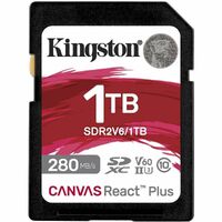 1TB SDXC Canvas React Plus U3 UHS-II 280R/150W V60 Full HD/4K