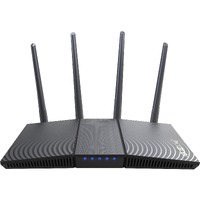 Asus RT-AX1800S Wi-Fi 6 IEEE 802.11ax Ethernet Wireless Router - Dual Band - 2.40 GHz ISM Band - 5 GHz UNII Band - 4 x Antenna(4 x External) - 225 -