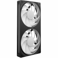 NZXT RF-U24HF-B1 Cooling Fan - Motherboard - 240 mm Maximum Fan Diameter - 2 x Fan(s) - 2127.2 L/min Maximum Airflow - 2400 rpm - Fluid Dynamic - - -