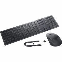 Dell Rechargeable Collaboration Keyboard and Mouse Combo US English-KM900-Retail Packaging