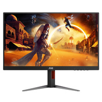 AOC Q27G4F 27" Class WQHD Gaming LED Monitor - Black, Red - 27" Viewable - Fast IPS - LED Backlight - 2560 x 1440 - 16.7 Million Colours - Adaptive -