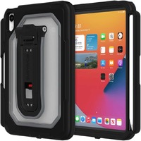 Survivor All-Terrain Carrying Case Apple iPad mini (6th Generation) Tablet, Apple Pencil (2nd Generation), Stylus - Black, Transparent - Shock Drop -