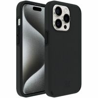 Incipio Duo Case for Apple iPhone 15 Pro Smartphone - Soft-touch Texture - Black - Soft-touch - Bump Resistant, Drop Resistant, Impact Resistant,