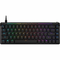 Asus ROG Falchion Ace HFX Gaming Keyboard - Cable Connectivity - USB 2.0 Interface - RGB LED - Black - HFX Magnetic Switch Keyswitch - Volume Control