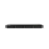 QNAP TS-464U-8G 4 Bay NAS Intel® quad-core rackmount NAS with dual-port 2.5GbE and PCIe expandability for high-speed transmissi