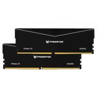 PREDATOR PALLASII DDR5 64GB Black 32GBx2 6000Mhz 1R8 CL32 Supports Intel XMP 3.0 and AMD EXPO CL32-38-38-76 1.35 V