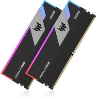 PREDATOR VESTAII 64GB 32GBx2 Black RGB DDR5 Memory 6000Mhz 2R*8 CL32