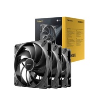 Antec Tranquil140, PWM, 2000RPM, 59.23CFM, 2.46mmH₂O, 4 Pin PWM Connector, 140mm x 25mm Performance  case Fan, Tranquil Series 3 Pack