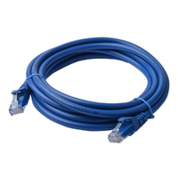 8Ware CAT6A Cable 30m - Blue Color RJ45 Ethernet Network LAN UTP Patch Cord Snagless