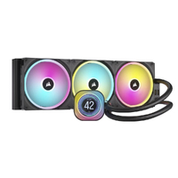 Corsair iCUE LINK H170i LCD AIO, 420mm Radiator with QX140 RGB fans spinning up to 2,000 RPM, Liquid CPU Cooler 2024