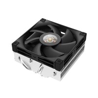 DeepCool AN400 Top Flow Low-Profile Air Cooler, 150W Cooling Power, 4 Heat Pipe, Full ITX Motherboard Compatibility, Intel LGA1700/1200/1151/1150/1155