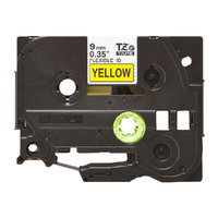 Brother TZE-FX621 Black on Yellow Flexible Tape