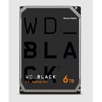 Western Digital WD Black 6TB 3.5' HDD SATA 6gb/s 7200RPM 256MB Cache CMR Tech for Hi-Res Video Games 5yrs Wty ~WD6004FZBX