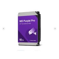 Western Digital WD102PURP Purple Pro 10TB 3.5' Surveillance HDD 7200RPM 256MB SATA3 265MB/s 550TBW 24x7 64 Cameras AV NVR DVR 2.5mil MTBF 5yrs