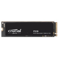 Crucial P310 500GB Gen4 2280 NVMe SSD 6600/3500 MB/s R/W 110TBW 520K/890K IOPS 1.5M hrs MTTF Full-Drive Encryption M.2 PCIe4 5yrs