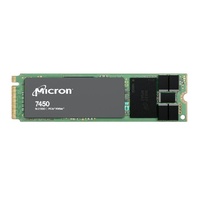 Micron 7450 Pro 480GB Gen4 NVMe Enterprise SSD 2280 M.2 5000/700 MB/s R/W 280K/40K IOPS 800TBW 1DWPD 2M hrs MTTF Server Data Centre 5yrs