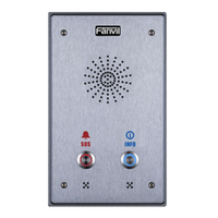 Fanvil I12D 2 Outdoor Audio Intercom, 2 SIP Lines, 2 DSS Keys, PoE, IP65 & IK10, Extreme Temperatures, 2Yr Warranty