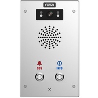 Fanvil I16SV02P Outdoor Video SIP Intercom Water & dust proof SIP Intercom IP65 (2 button), Built-in HD camera, HD voice, built-in 3W speaker TF card