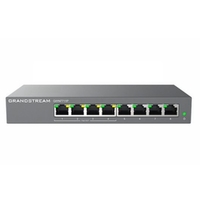 Grandstream GWN7711P Layer 2-Lite Managed Switch, 8 x GigE (4 x PoE/PoE+ or +24VDC Output Mode)