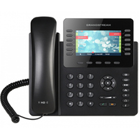 Grandstream GXP2170 12 Line IP Phone, 6 SIP Accounts, 480x272 Colour Screen, HD Audio, Build In Bluetooth, Powerable Via POE