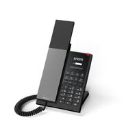 SNOM HD350W Hospitality Telephone, Antibacterial housing, Large LED call indicator, Power over Ethernet (PoE), WLAN