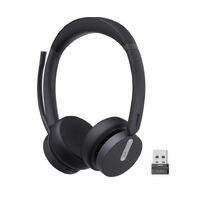 Yealink BH70 Bluetooth Wireless Stereo Headset, Black, D-UC -USB-C; Top noise cancellation capability in the industry/Exceptiona