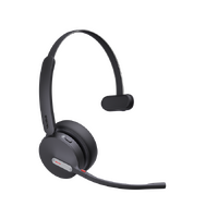 Yealink BH70 Bluetooth Wireless Mono Headset, Black, MS-USB-A; Top noise cancellation capability in the industry/Exceptional aud