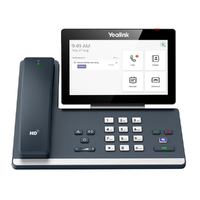 Yealink MP58-WH E2 Teams Android 9.0 Phone, 7' Colour Touch Screen, HD Audio, Dual Gig Ports, Built in Bluetooth and WiFi, Wirel