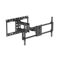 Brateck LPA80-486A HEAVY-DUTY FULL-MOTION TV WALL MOUNT WITH LATERAL SHIFT WALL PLATE For Double Stud (600mm) & Solid Wall