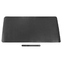 Brateck MP07-5-B Large PVC Leather Mouse Pad Black