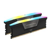 orsair Vengeance RGB 32GB (2x16GB) DDR5 UDIMM 5200MHz C40 1.25V Desktop Gaming Memory Black