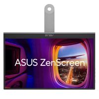 ASUS MQ16AHE 16' ZenScreen Portable Monitor, FHD (1920 x 1080), OLED, 100% DCI-P3, 1 ms Response Time, HDR-10, USB Type-C, Mini HDMI