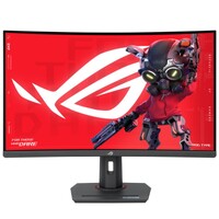 ASUS XG32WCMS 32'' ROG Strix USB Type-C Gaming Monitor, (31.5 viewable) 2560x1440, Curved, 280Hz (Above 144Hz), 1ms (GTG), Fast VA