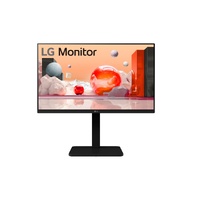 LG 24' FHD IPS Business FHD 1920x1080 16:9 5ms Height Adjustment Tilt Swivel Pivot VESA Display Port, HDMI, Headphone Audio 3yrs Monitor