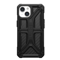 UAG Monarch Apple iPhone 15 (6.1') Case - Carbon Fiber (114289114242), 20 ft. Drop Protection(6M), 5 Layers of Protection, Tacti