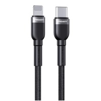 PISEN Lightning to USB-C PD Fast Charging Cable (2M) - Supports 3A, Fast Charging and Data Transmission, Aluminum Alloy Shell