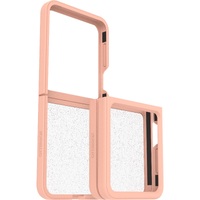 OtterBox Thin Flex Samsung Galaxy Z Flip5 5G (6.7") Case Peach/Stardust - (77-93111), Antimicrobial, DROP+ Military Standard, Ra