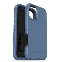 OtterBox Defender MagSafe Apple iPhone 16 Plus Case Baby Blue Jeans - (77-95946),DROP+ 7X Military Standard,Tri-Layer,Port Covers,Silicone Outer Cover