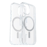 OtterBox Symmetry Clear MagSafe Apple iPhone 16 Plus Case Clear - (77-96345), Antimicrobial, DROP+ 3X Military Standard, Raised Edge